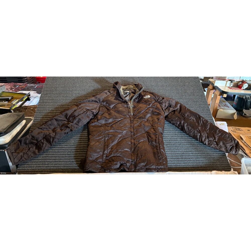 The North Face TNF Aconcagua Down Jacket Womens size Large Chocolat Brown